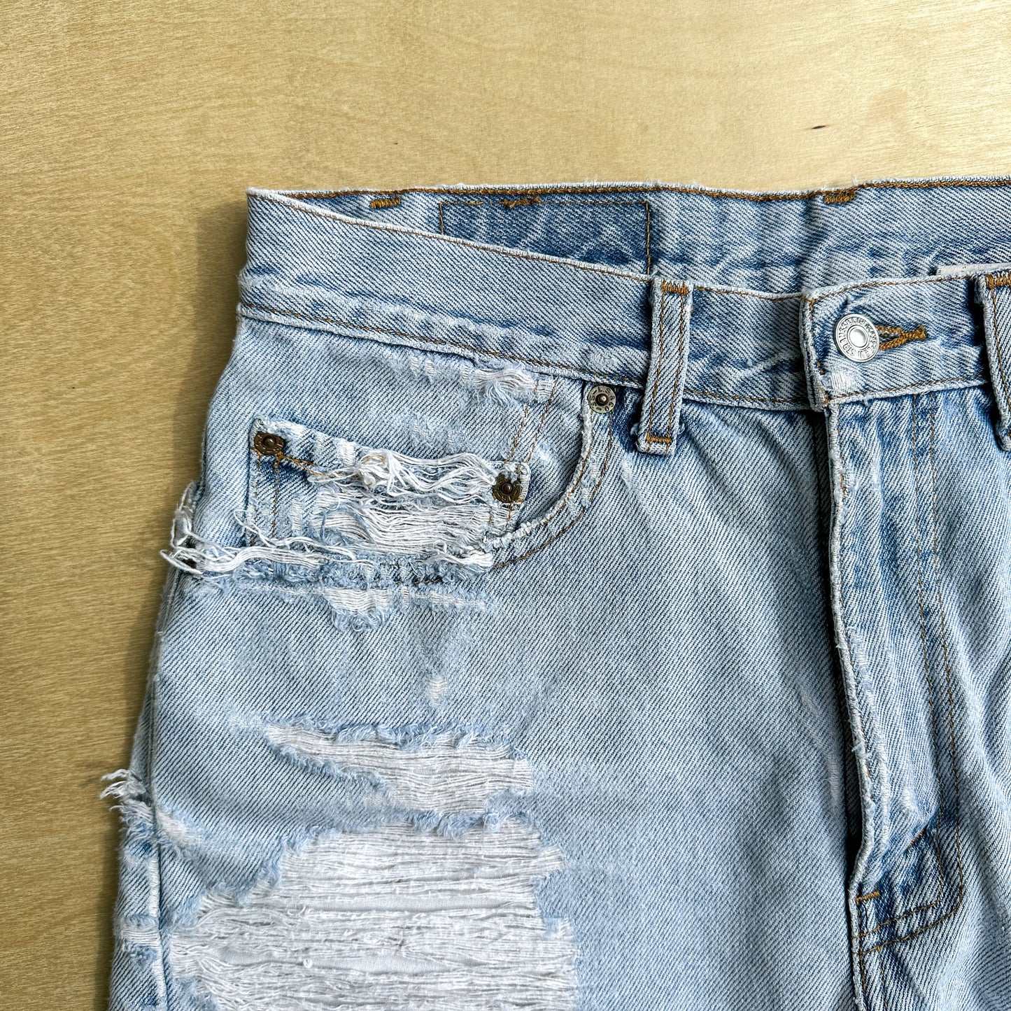 Vintage Levi's 505 Cut-Off Denim Shorts